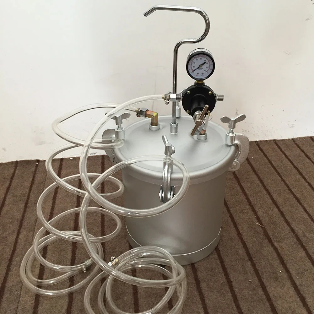 SAT8000 Barile di Polvere Chimica Ad Alta Pressione Bottiglia 10L Secchi per la Pittura Vernice di Alta Qualità
