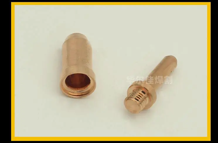 البلازما قطع الاكسسوارات JG60 البلازما قطع فوهة القطب فوهة فوهة فوهة رئيس واحد