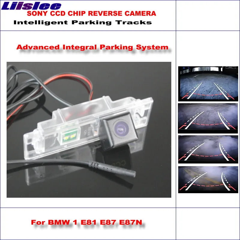 

Auto 860 Pixels Car Rear Back Up Camera For BMW 1 E81 E87 E87N / M1 F20 F21 Rearview Parking Dynamic Guidance Trajectory HD CCD