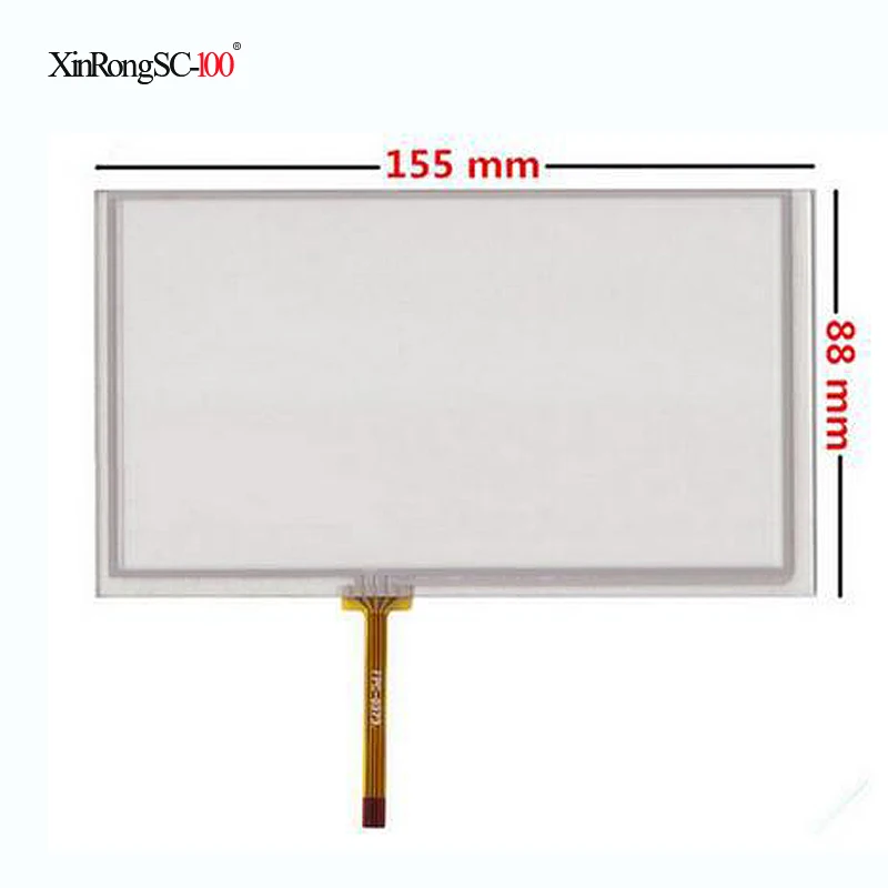 

6.2 inch touch screen 155mm*88mm for TM062RDH03 PW062XS8 digitizer panel glass Free shipping