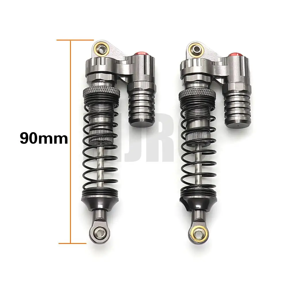 

2-4pcs 90mm Metal Shock Absorber For 1/10 Rc Car Track Trax Trx-4 Axial Scx10 D90 Tamiya Cc01 Scx10ii 90046 90047 90053 Rr10