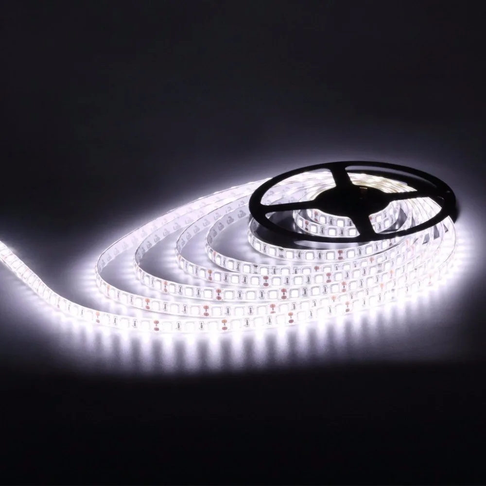 DC 24V Led Strip Light 5050 300led 5M Waterproof IP65 Cool White 6500K Warm White 3000K RGB Red Blue Green Flexible Tape Rope