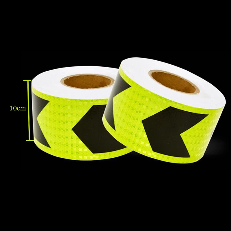 Roadstar 10cm X 3m High Quality Car Accessories Reflective Stickers Adhesive Tape For Road Safety