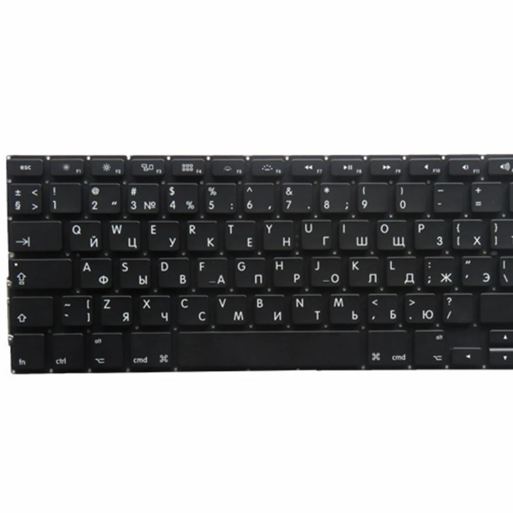 RU Black New Russian For Apple A1297 MC024 MC725 MD311 MC311 MC226 MB064 640 Laptop Keyboard