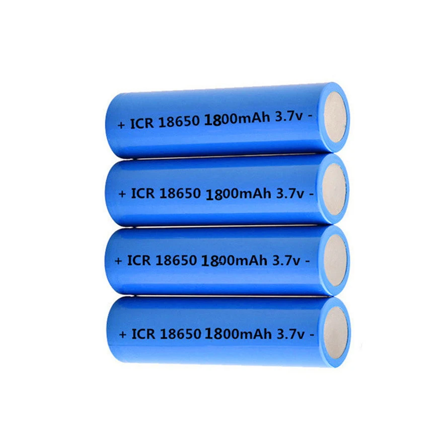 

8pcs 3.7V lithium-ion battery 18650 rechargeable battery 1800mAh for laser pen flashlight battery