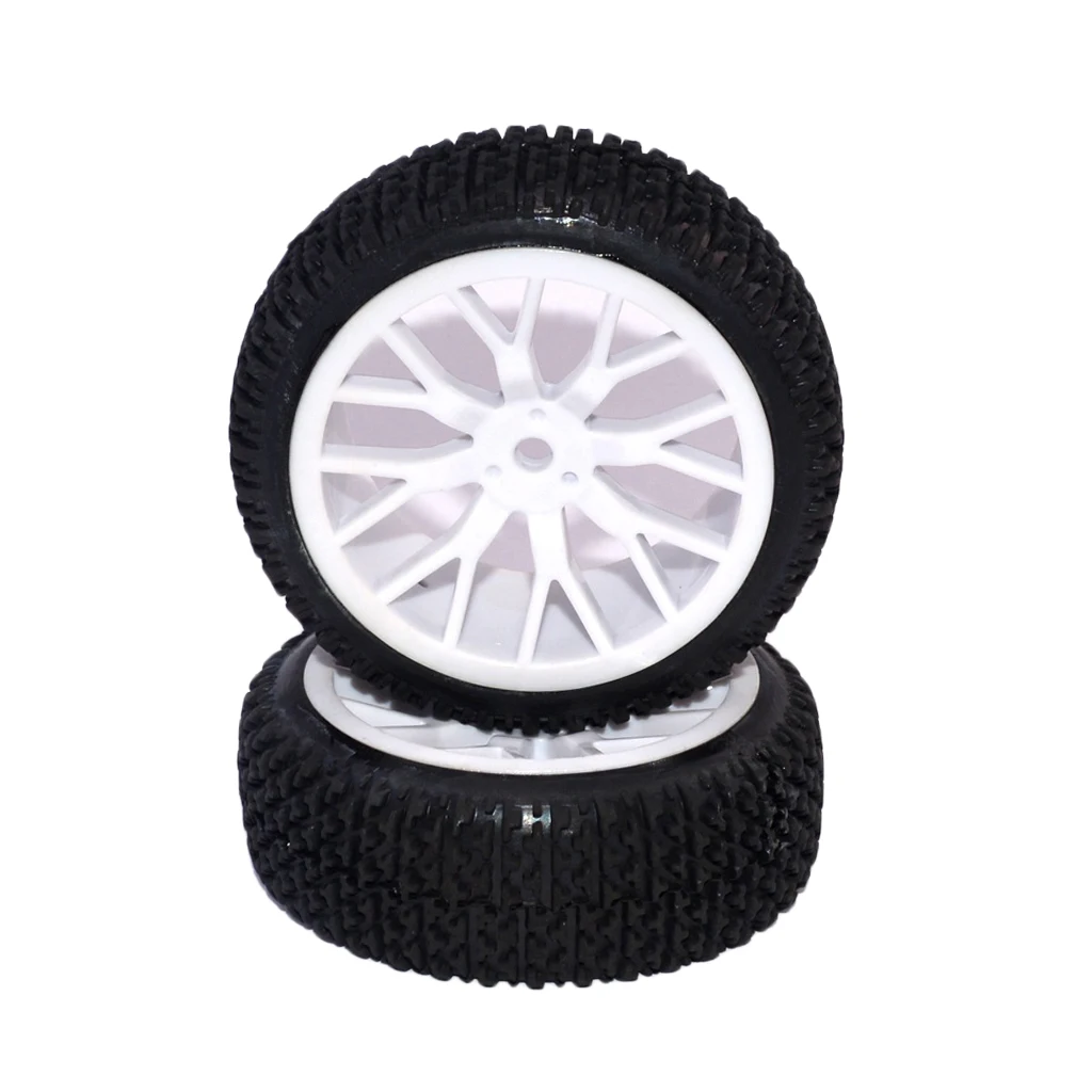 4pcs 1/16 Rally Tire Car Tires Buggy Tyre Pull Rally Wheel for RC HPI HSP Hobao Savage ZDRacing LRP Wltoy