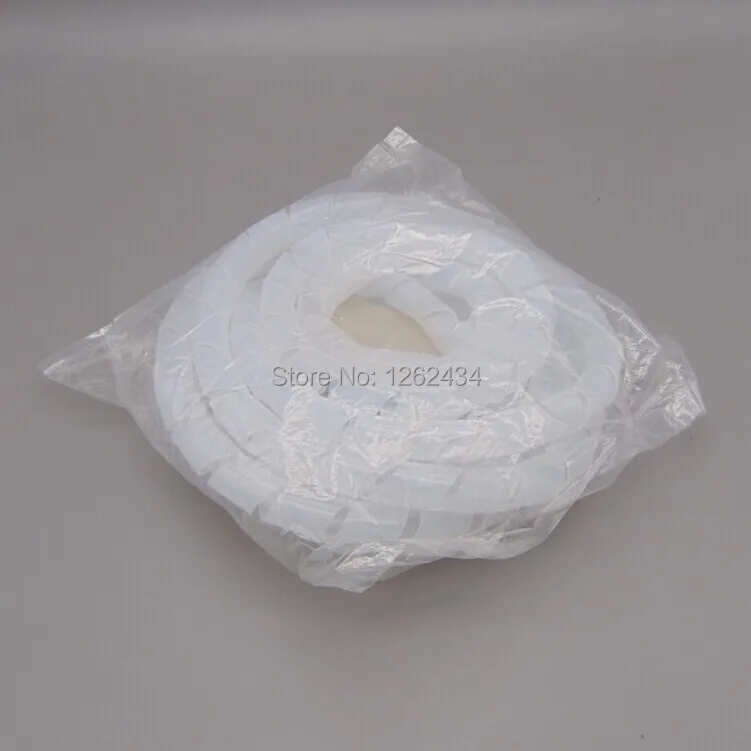 SWB-12 kawat pembungkus Spiral 12mm, paket garis pipa Lilitan, garis manajemen nyaman
