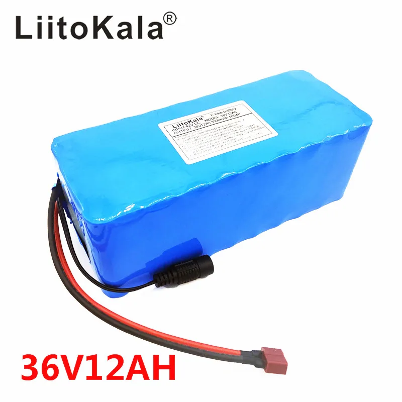 

10S 4P 36V 12ah 500W High Power and Capacity 42V Motorcycle Scooter with BMS electric bicycle battery pack 18650 Li-Ion Battery