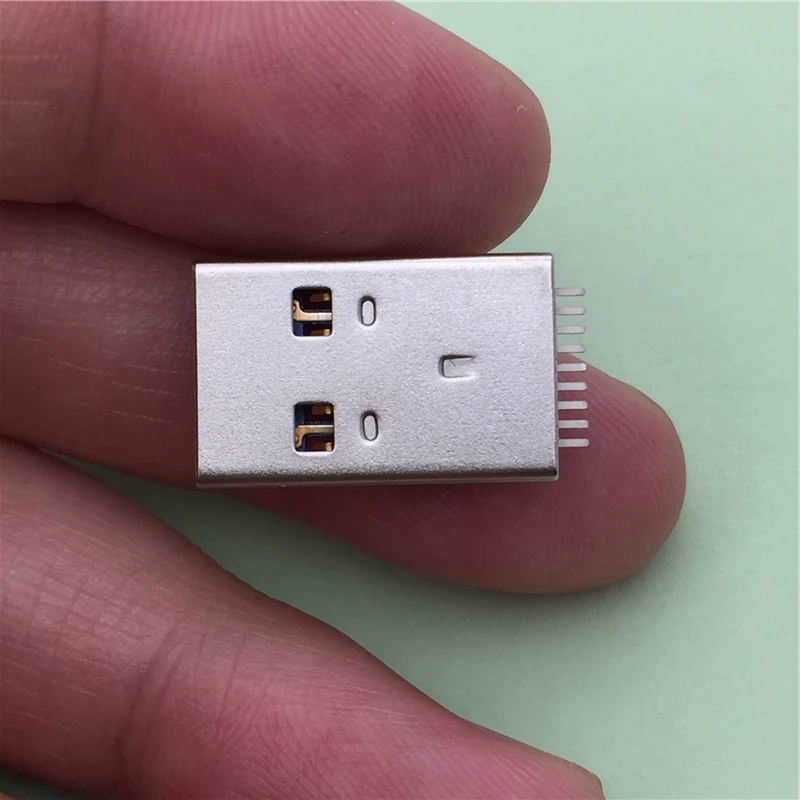 Conector de enchufe macho tipo A para transmisión de datos de alta velocidad, USB 3,0, G47, 5 unidades por lote