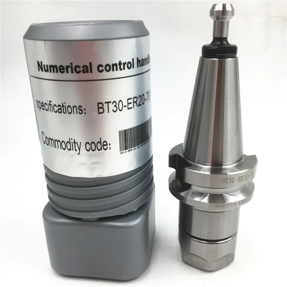 HSS BT30 ER20 Toolholder Collet Chuck Holder  Speed 30000rpm Accuracy 0.01mm for CNC Milling lathe Cutter