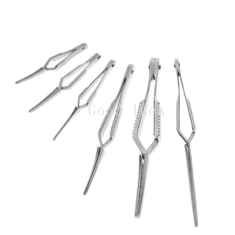 Dispositivo a clip per micro-dispositivo in acciaio inossidabile con bloccaggio venoso arterioso Clip di bloccaggio temporaneo Emostasi Arteria Strumento emostatico