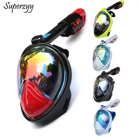Full Face Diving Mask Set SUPERZYY