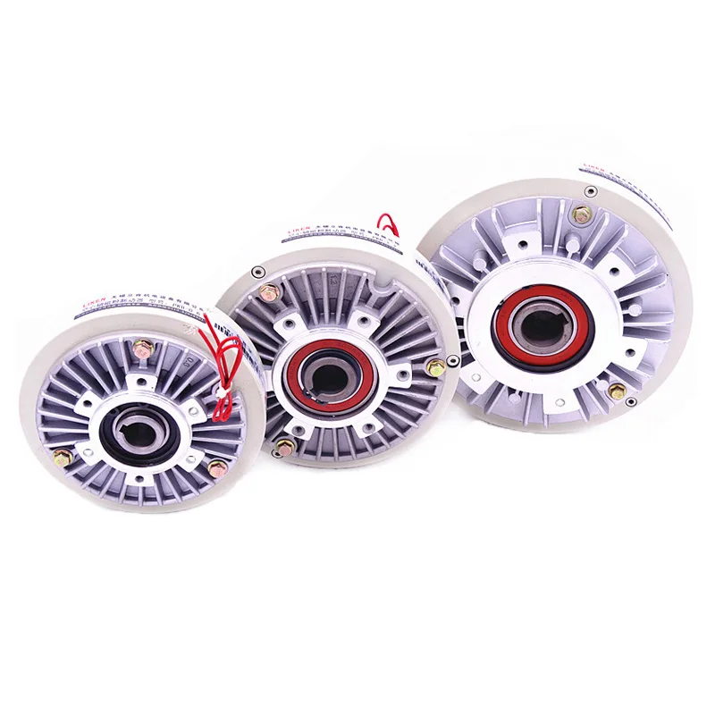 50NM Bột Từ Phanh Với Trục Rỗng 30Mm Trung Tâm Khoảng Cách 110Mm DC24V 1500RPM Tốc Độ Tối Đa Cho Bao Bì máy Móc