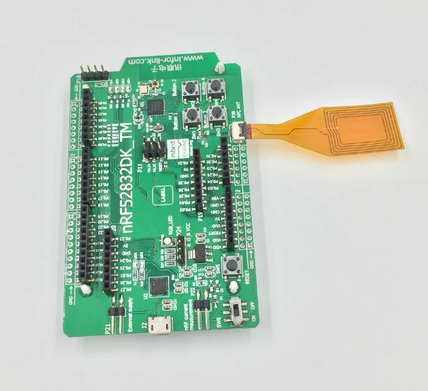 빠른 무료 배송 5 개/몫 nRF52832 NFC 안테나 FPC 안테나 nRF52832DK 블루투스 4.0 개발 보드