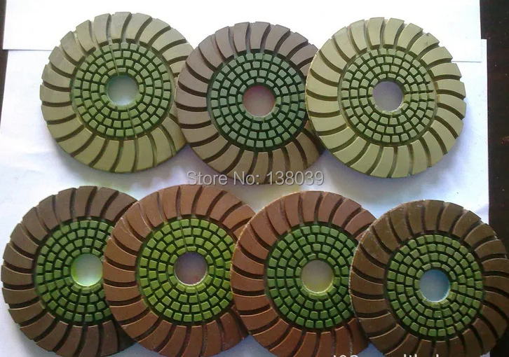 

4'' Sunny Diamond wet flexible polishing pads for granite marble