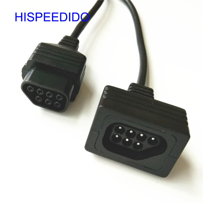 HISPEEDIDO  HISPEEDIDO 100pcs/lot NEW replacement  extension cable cord  lead for Nintendo NES Controller Joystick Handle