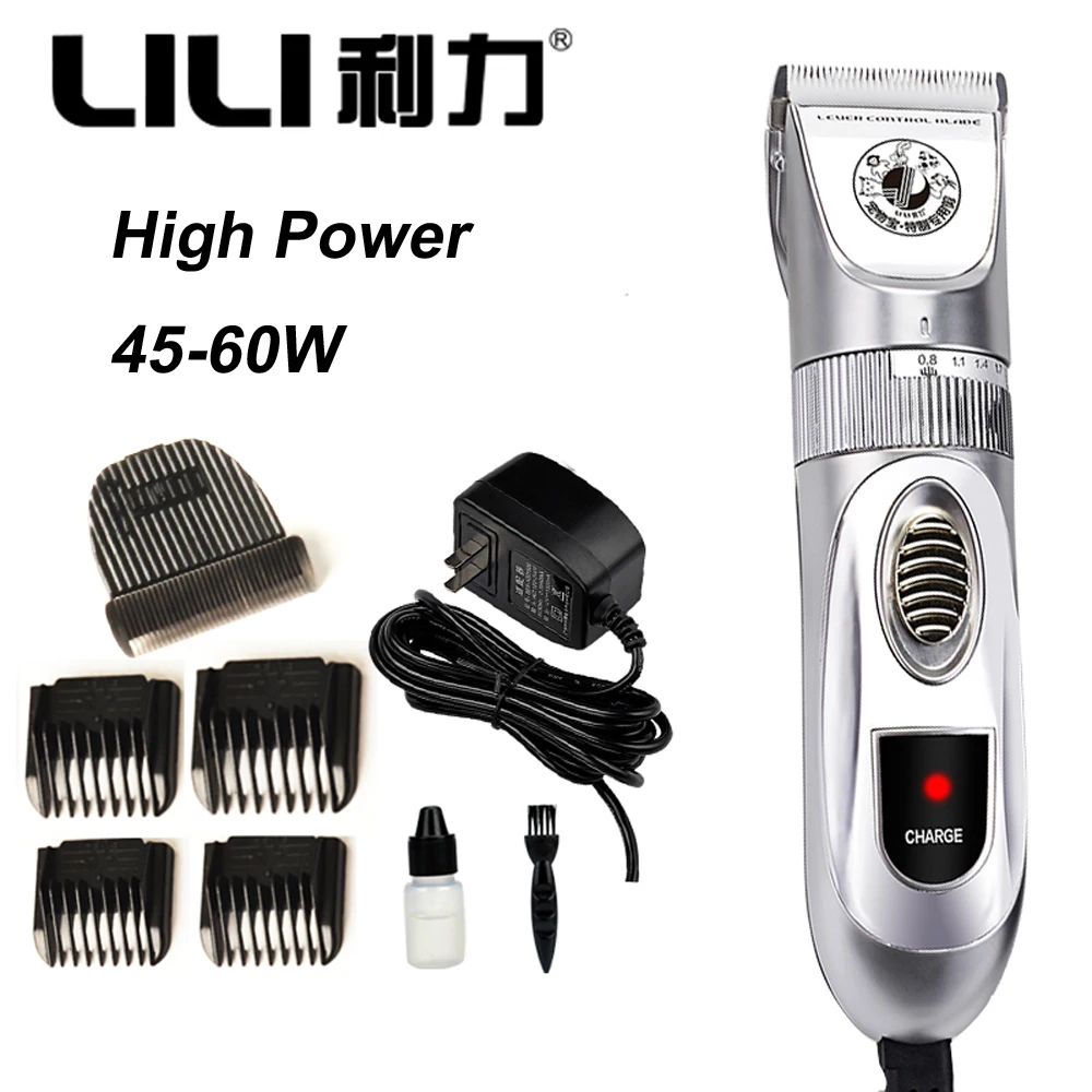 Professional 60W Pet Trimmer Scissors Dog Cattle Rabbits Shaver High Power Horse Grooming Electric Hair Clipper Cutting Machine