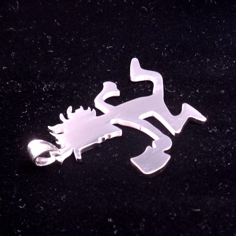 in bulk Lot 5pcs high polished Stainless Steel large 2 inch/ Small 1 in Hatchetman MenICP pendans JUGGALO Posse Twiztid Jewelry