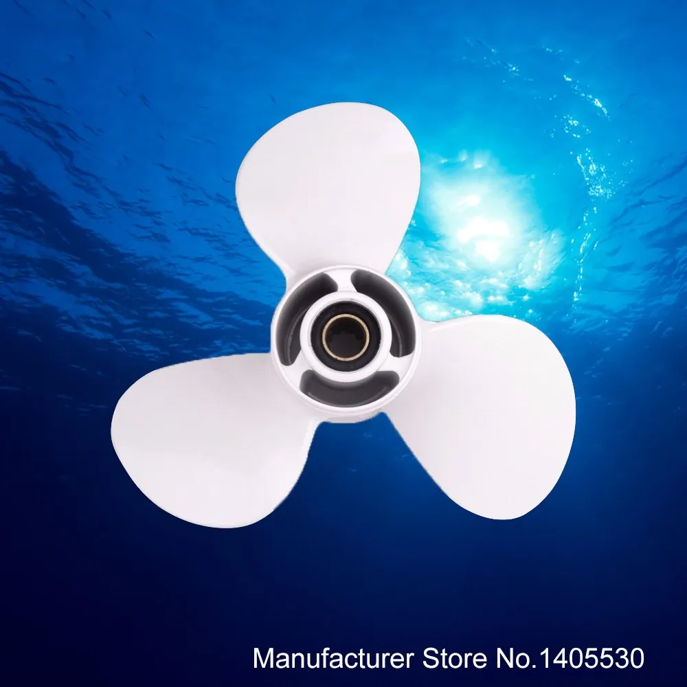 Brand New Aluminum Outboard Propeller 9 7/8x12-F For Yamaha Parsun  25HP 30hp  Outboard Motor Engine 9 7/8 x 12 - F boat motor