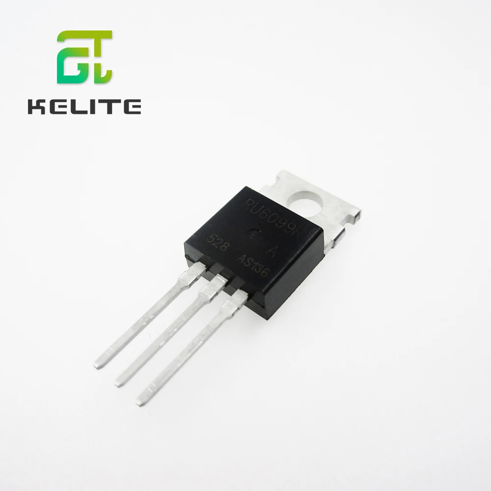 100pcs new RU6099R RU6099 mos tube 120A 60V TO-220 inverter field effect transistor 100% quality assurance