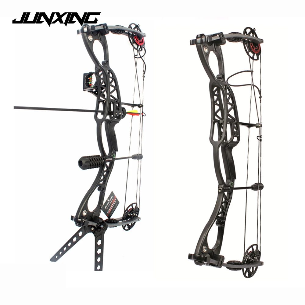 M122 Compound Bow 40-70 Lbs Speed 330 feet/s for Left/Right Hand Competition Practice Archery Hunting Shooting