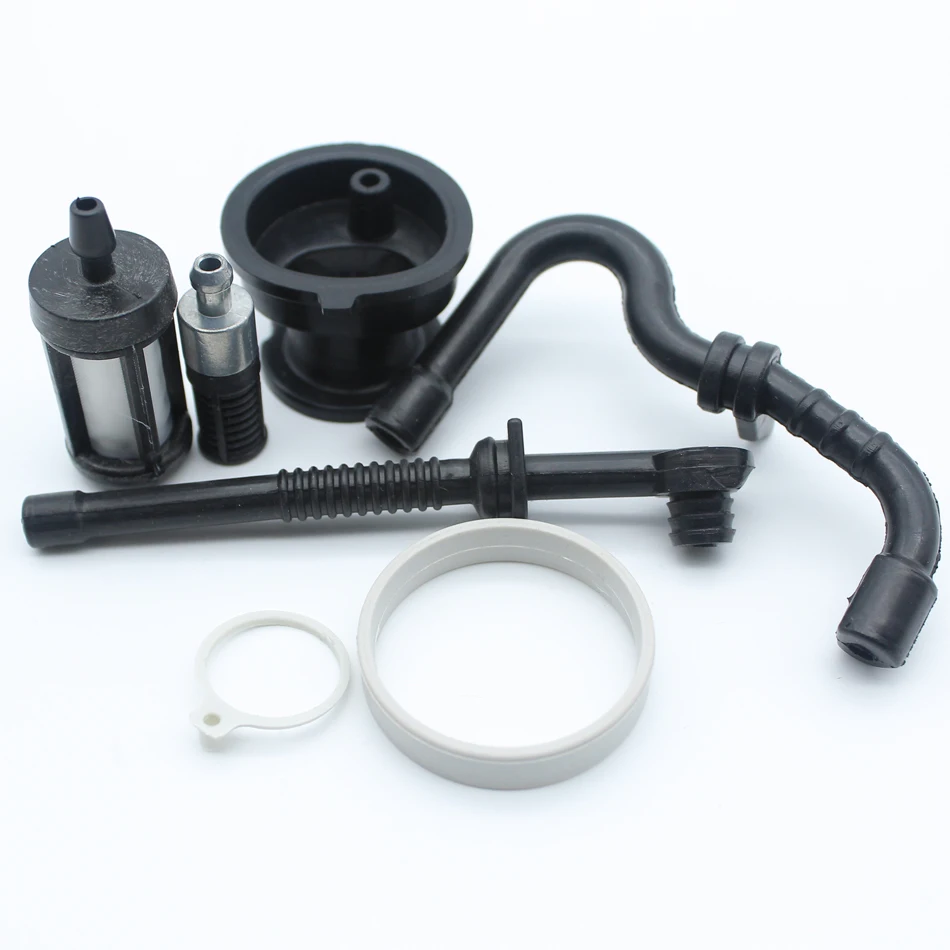 Manifold คาร์บูเรเตอร์น้ำมันท่อ Kit สำหรับ Stihl 017 018 MS170 MS180 MS 170 180 ลูกโซ่หลังการขายชิ้นส่วนยาง