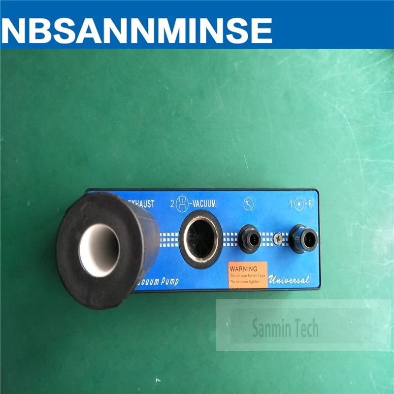 

NBSANMINSE 360L/min Black Vacuum Pump -92kPa Vacuum Generator For Leak-free Non-prorous Application Pneumatic Components PPS