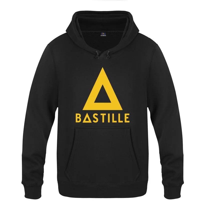 Rock BASTILLE Hoodies Men Hip Hop Fleece Long Sleeve Pullover Sweatshirt Winter Skate Tracksuit Hooded Coat Moleton Masculino