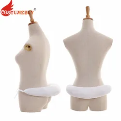 CostumeBuy Elizabethan Medieval Gowns Bum Roll White Pad Cotton fabric Hanover Bustle Crinoline Pannier Underskirt Petticoat