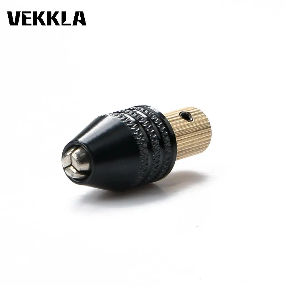 Mini Brass Aluminum Alloy Black& Gold Universal 0.3-3.5mm Small Micro Electronic Drill Chuck Tools Set