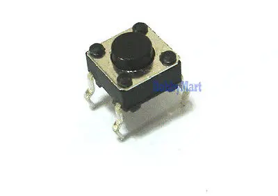 

100pcs, Tactile Tact Push Button Micro Momentary Switch