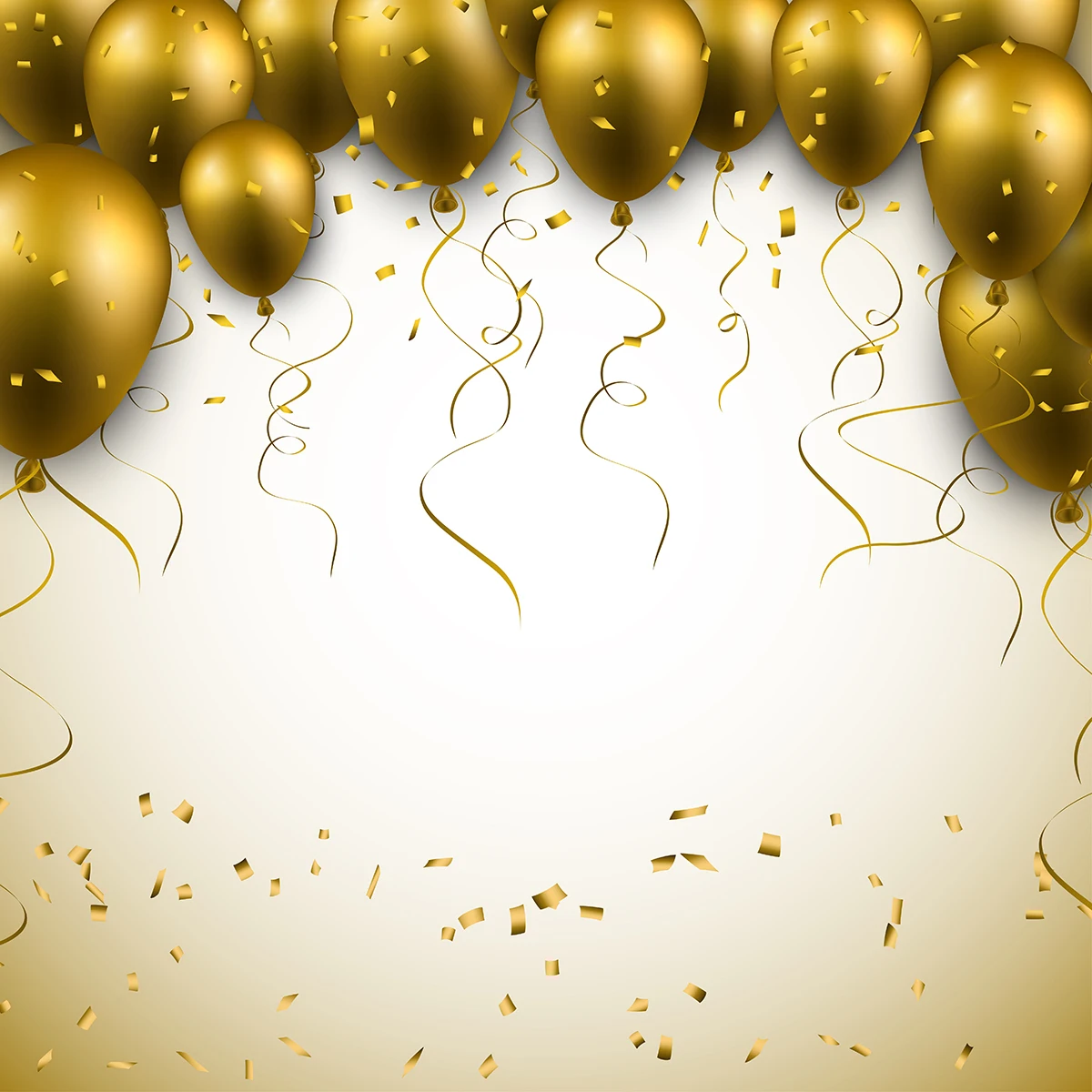 Allenjoy Photography Background Birthday Balloons Golden Kids Photocall Flags Festival Professional Photographic Backdrop Studio image 2