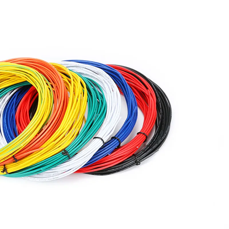 1pin Flexible Stranded 10 metres Wire 20 Gauge AWG 8 Colors Kit PVC Wires Electric cable,LED cable,DIY