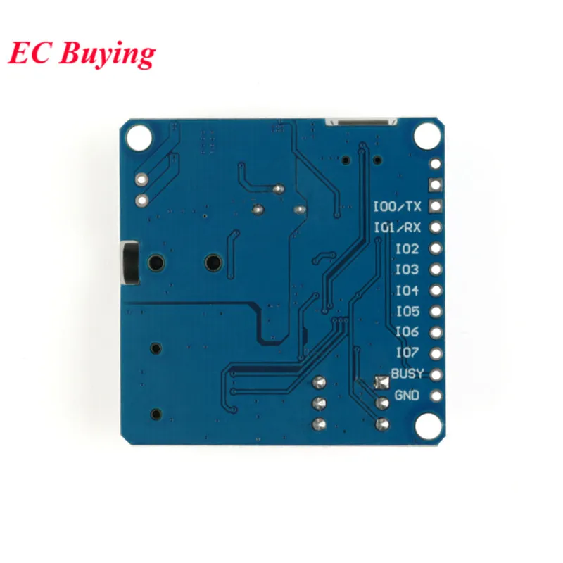 2Pcs/1pc DY-SV5W MP3 Voice Playback Module Board WAV Decoding Trigger Serial Sound Control For Arduino