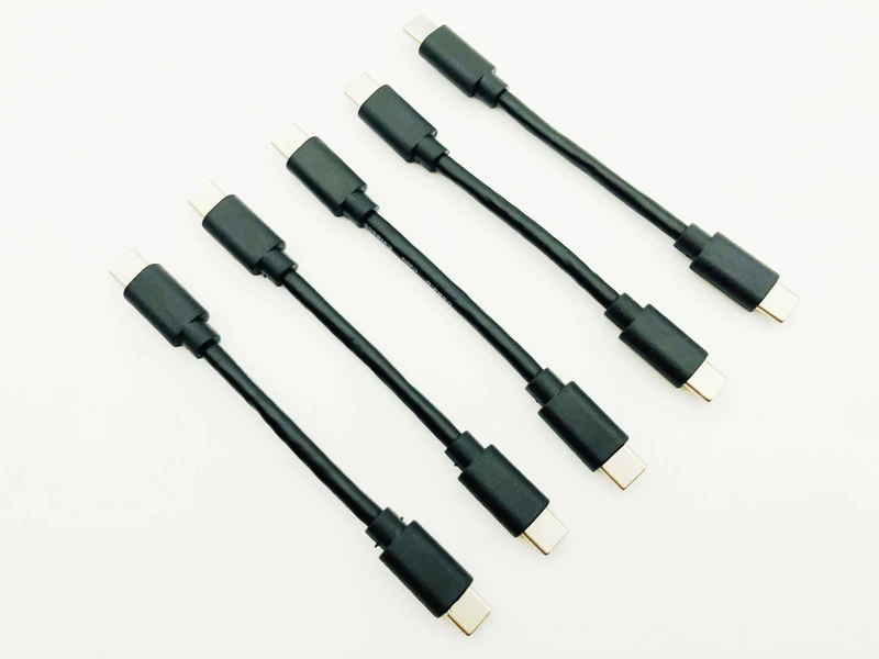 5PCS USB Type C 10Gbps Cable USB-C Male to Male Adapter USB3.1 GEN2 Fast Charging Data USB C To Type C Cable Mobile Phone Cables