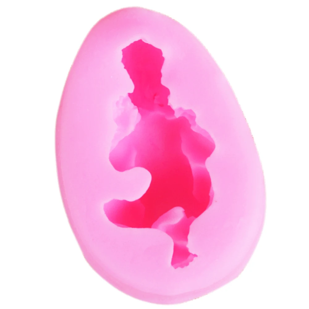 M046 Sleeping Baby Silicone Candle Moulds Soap Mold Kitchen-Baking Resin Form Home Decoration 3D DIY Clay Craft Wax-Making