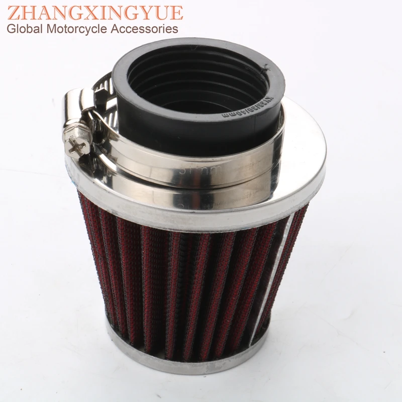 38mm 39mm 40mm Performance Air Filter for APRILIA Mojito Custonm 50 MX50 AM6 Rally 50 RS RX D50B0 Sonic50 Scarabeo 50cc 100