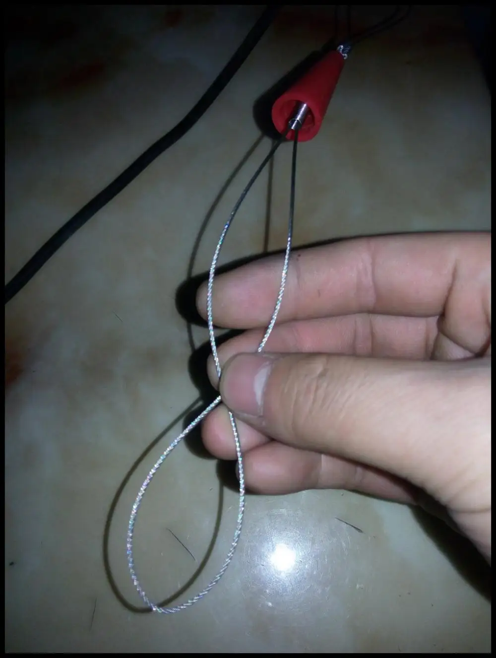 10x100 centimetri Cavo di Accesso Kit 10 PCS aste con gancio, anelli, HA CONDOTTO LA luce, magnete, catena cavo estrattore push pull rod sanke asta filo estrattore