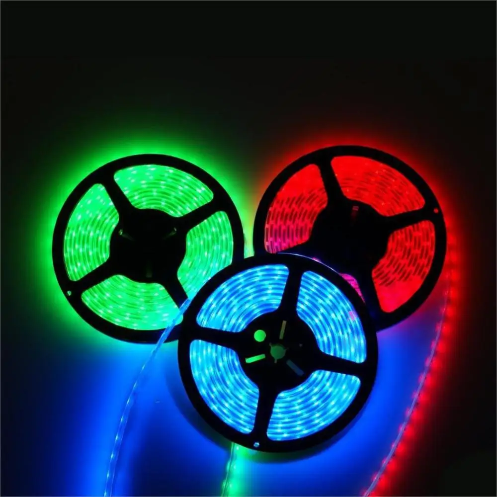 

Светодиодная гибкая лента SMD3528, 12 В постоянного тока, 60 светодиодов/м, 5 м