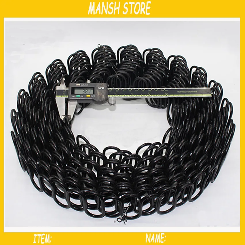 13-15m/pack  3.6mm 3.8mm Sofa Springs 1pack S shape Bed Springs Furniture Accessory Free Shipping