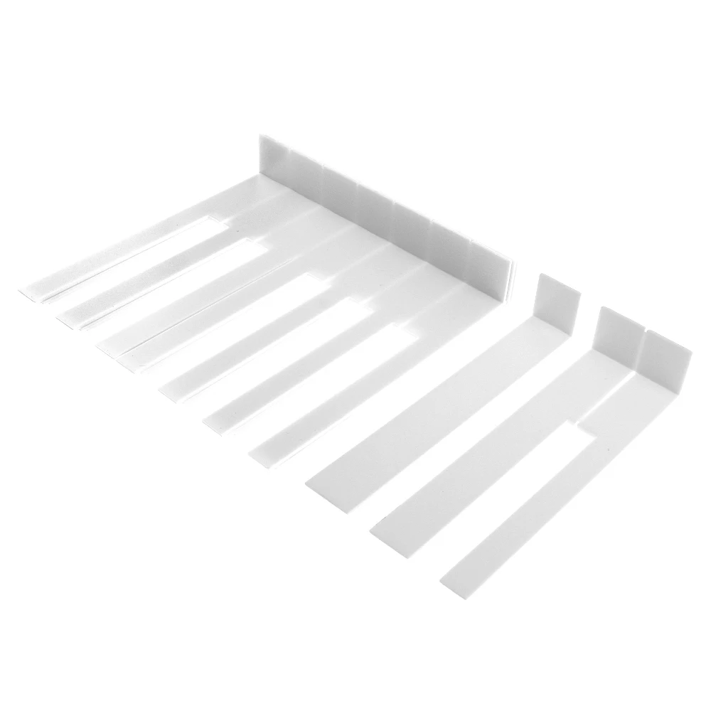 Complete Piano Key Tops com frentes, peças de reparação de substituição, cor branca, 5,2 centímetros, 2,05 \