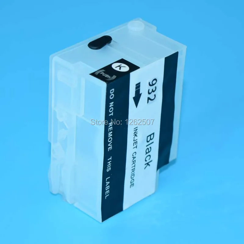 For HP932XL HP933XL Refillable Ink Cartridge With ARC For HP Officejet 7610 7612 7110 7510 7512 6600 6700 6100 932 933 Printers