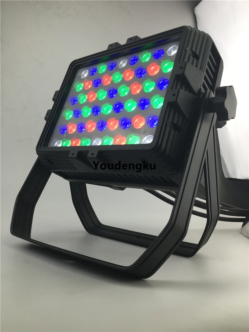 

waterproof DMX512 LED wall floorlighting Led city color 54pcs dmx rgbw wall washer 3w