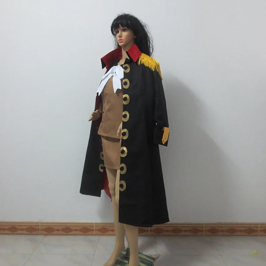 Film Z Admiral Ain Christmas Party Halloween Uniform Outfit Cosplay Costume Customize Any Size