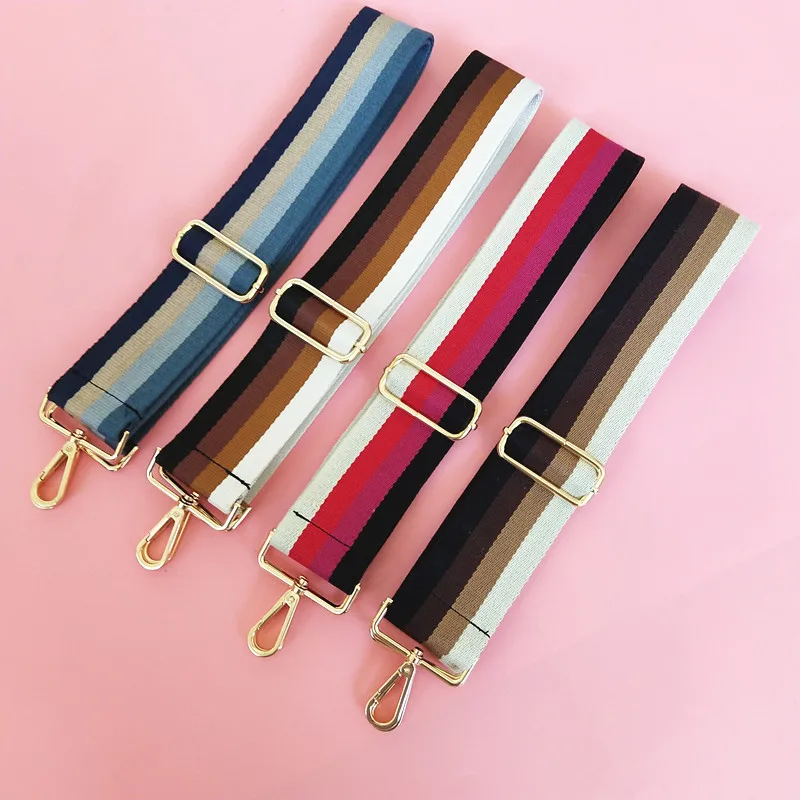 

Women 120cm Bag Straps Shoulder Belts DIY Long Belts Nylon Straps Adjustable Handle Shoulder Straps Replacement Bag Accessories