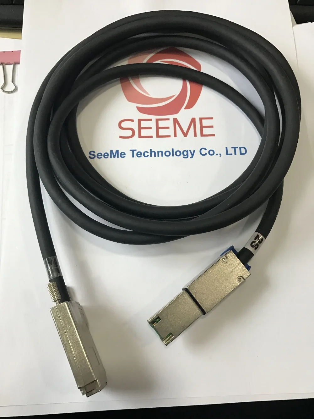 

2 meters SFF-8088 to SFF-8470 external SAS Cable