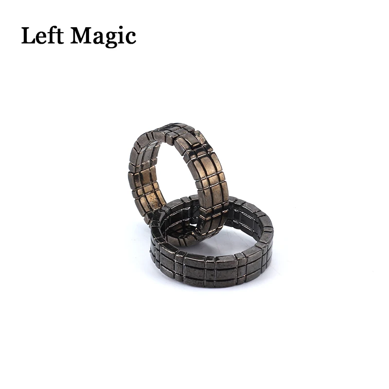 1set Himber Ring Gold  Black color can choose Magic Tricks Ring Close Up Magic Props