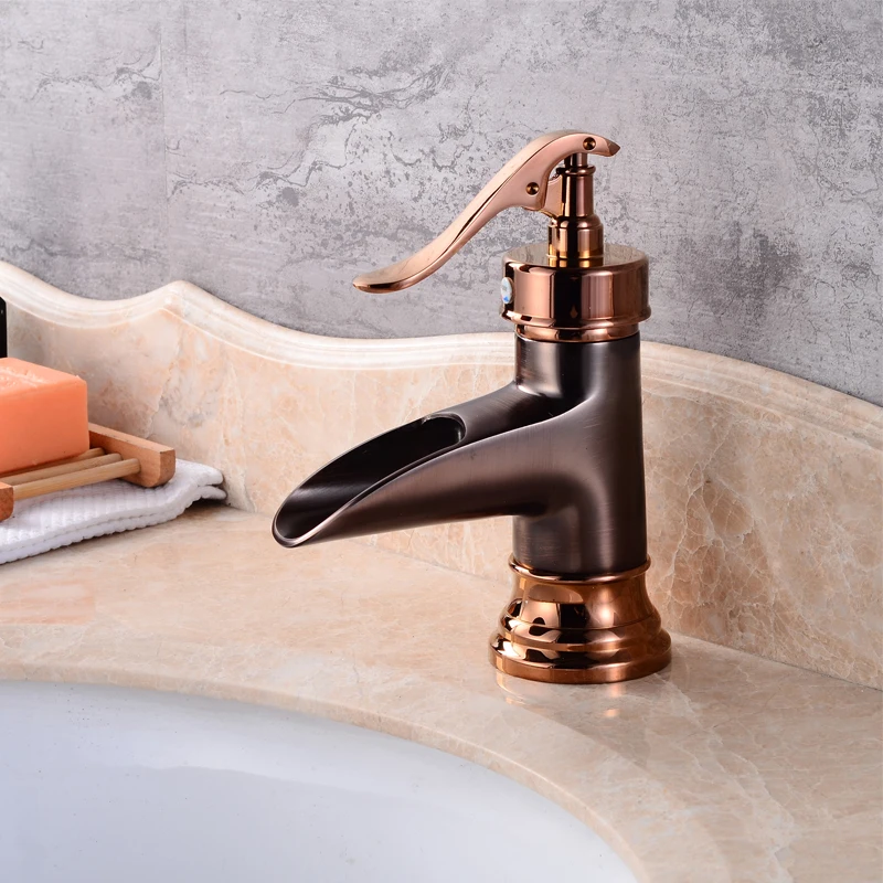 Vidric oil rubbed bronze basin faucet Brass Vessel Sink faucet hot and cold mixer tap ORB crane bathroom faucet