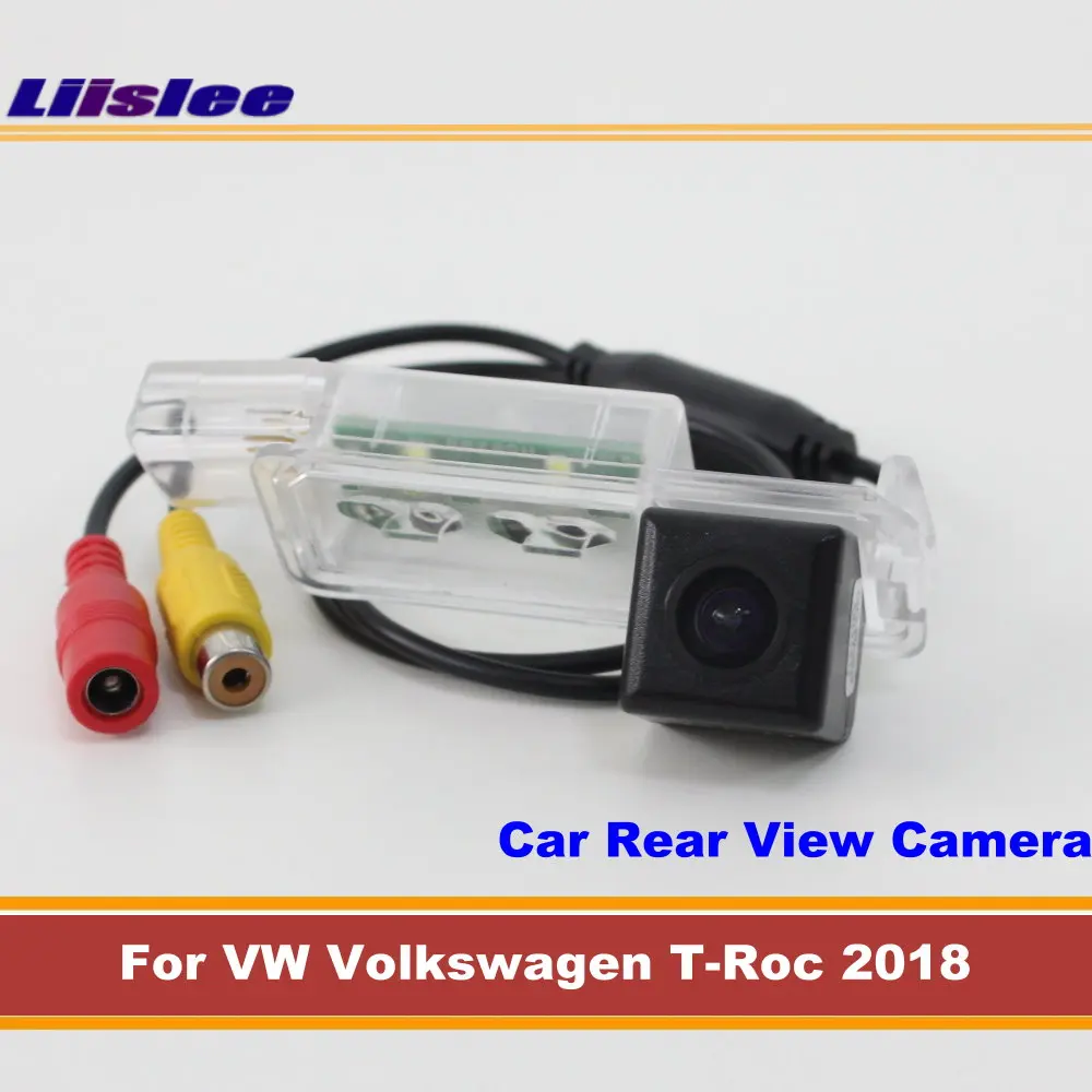 For VW T-Roc 2018 Car Rear View Back Parking Camera HD CCD RCA NTSC Auto Aftermarket Accessories