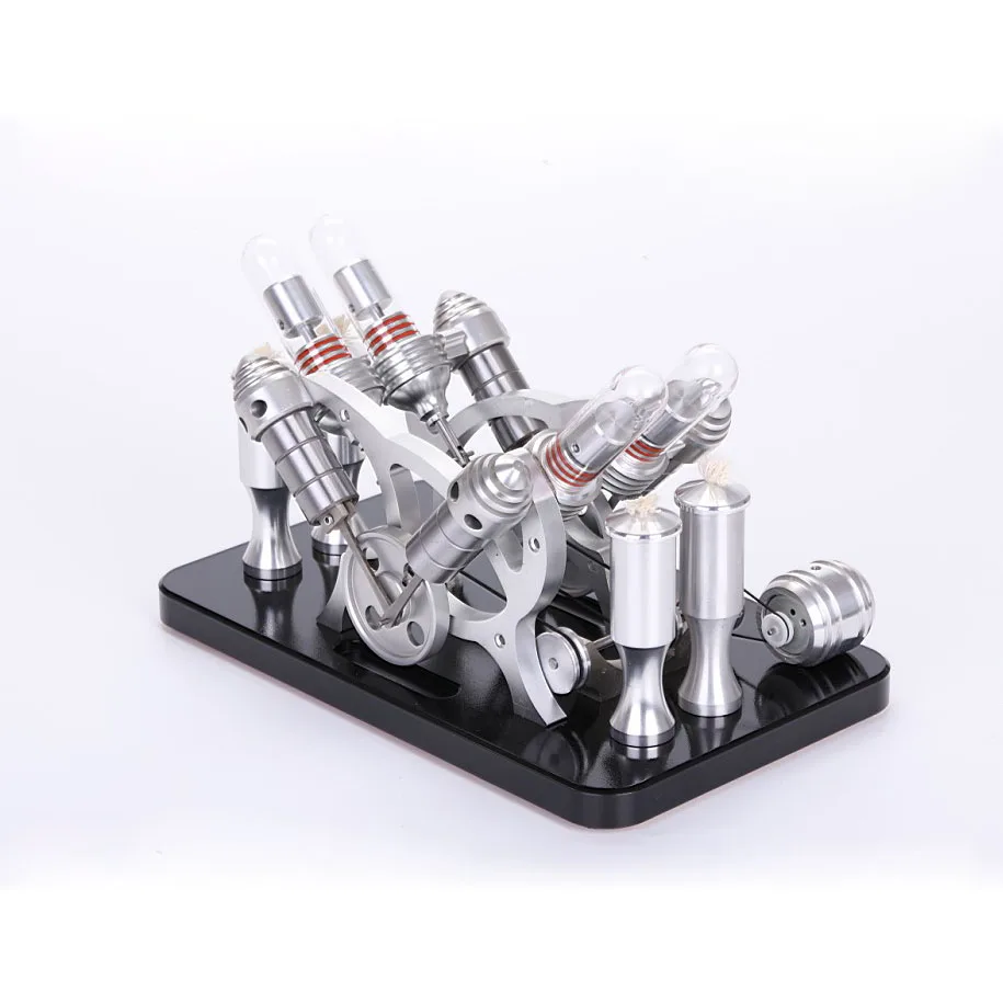 Sterling steam engine model physical toy birthday gift creative model V4